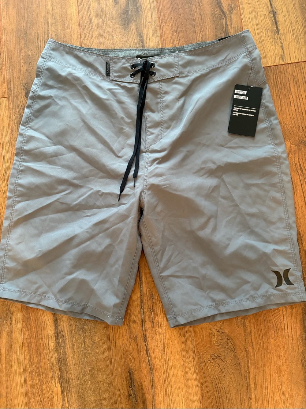 Hurley Gray Men's Hybrid Board Shorts